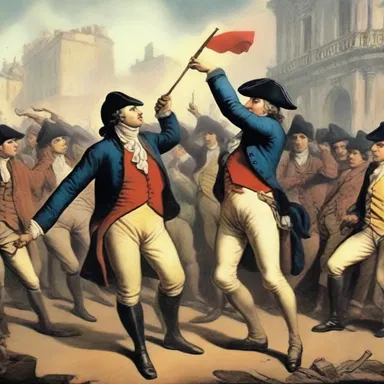During the French Revolution, ardent revolutionaries took to the streets to fight for their cause.