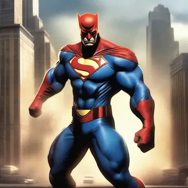 The superhero's arduous training allowed him to develop incredible powers and save the city from destruction.