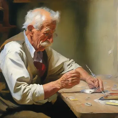 The artist devoted many painstaking hours to complete the arduous task of painting fine details on the canvas.