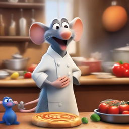 A vibrant, high-quality digital art image showcasing the sequel to Ratatouille