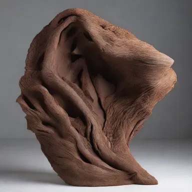 The artist created a stunning sculpture using argillaceous clay, showcasing the versatile nature of this material.