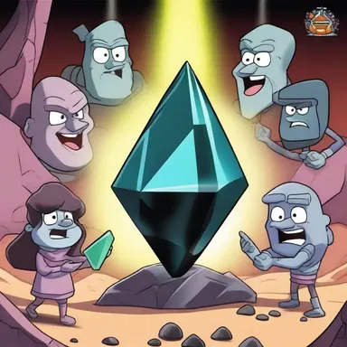 In the animated series, the characters embarked on an exciting adventure to find the legendary argillite gem, with each episode unraveling its mysterious powers.