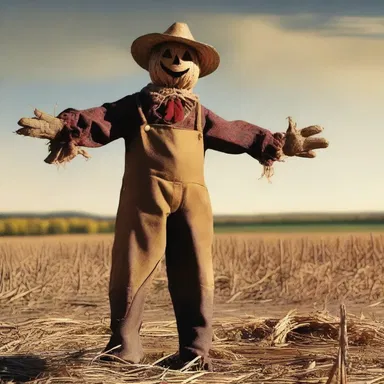 Why did the scarecrow win an award? Because he did everything aright!