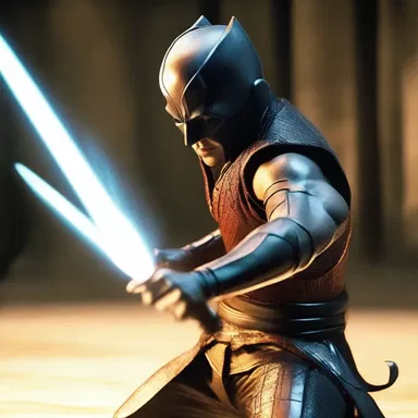 The character fought with incredible precision and executed each move aright.