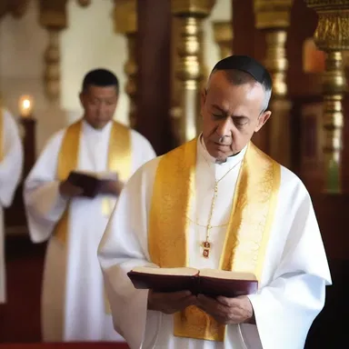 The priest recited the sacred text aright, ensuring the proper pronunciation and intonation.