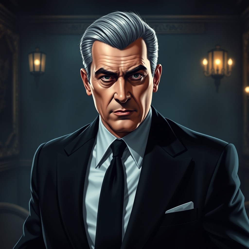 A mature mobster named Victor Salvatore, who is the weapons specialist in the mafia 'El Scorpioni'