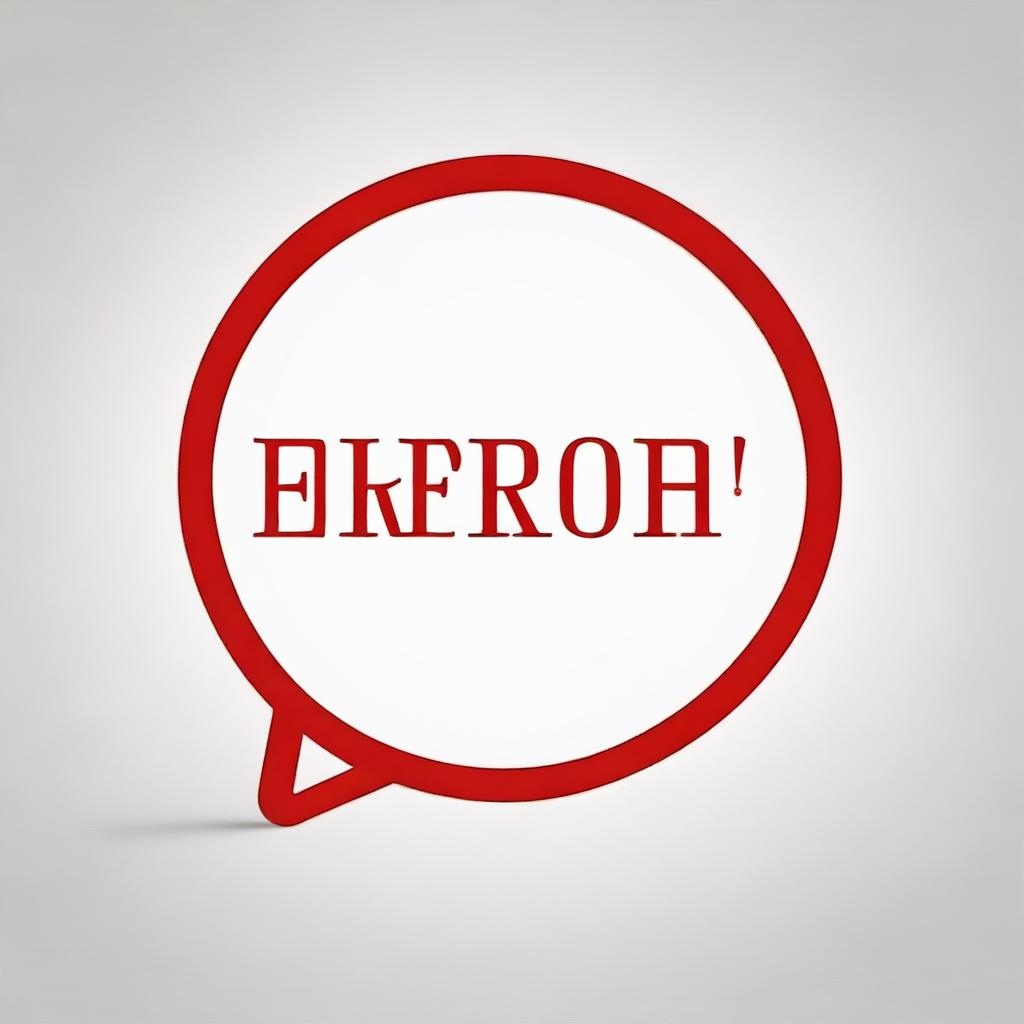 An empty error