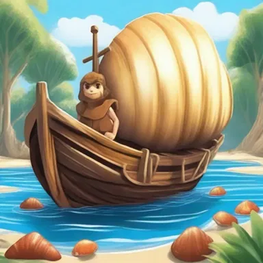 Why did the ark shell refuse to play hide and seek? Because it was too good at finding the perfect hiding spot with its boat-like shell!