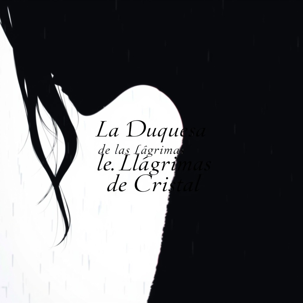 A poignant image featuring the silhouette of a woman crying, set against a stark white background