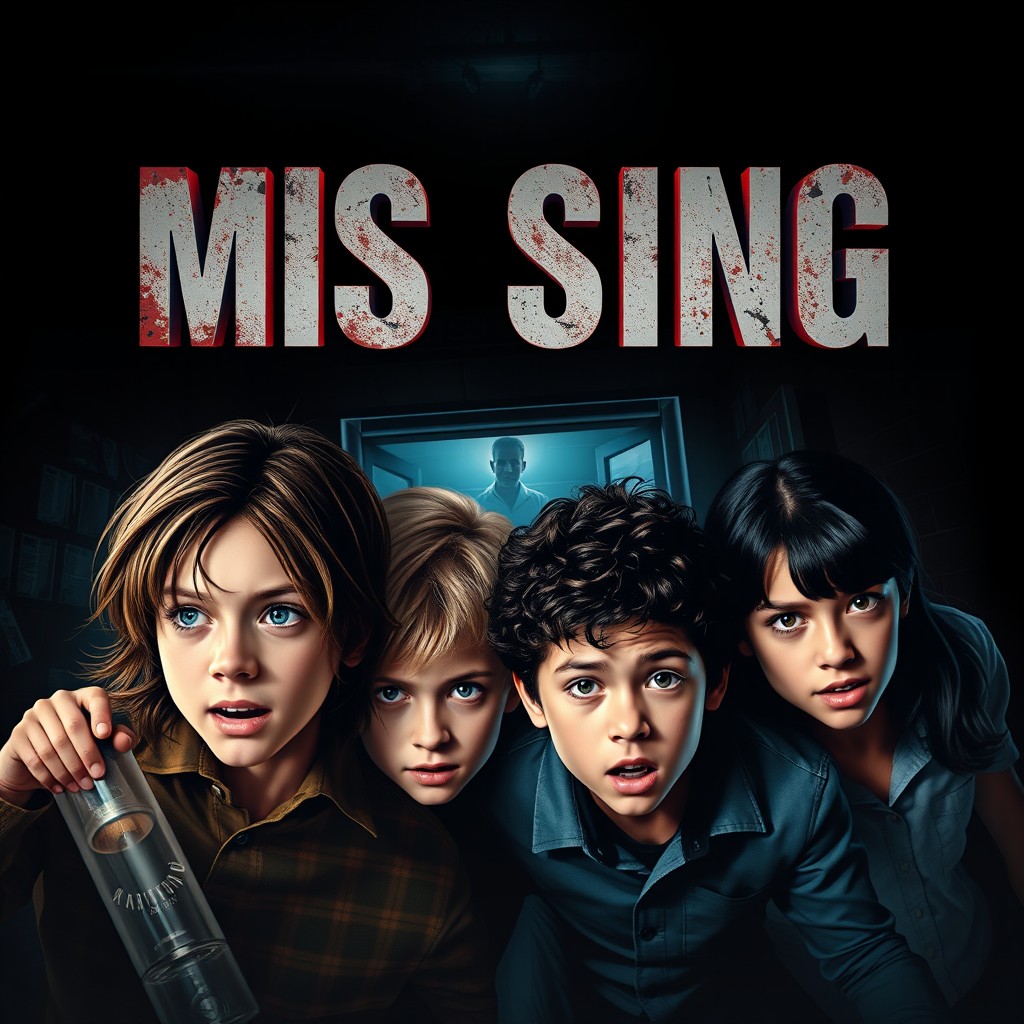 A thrilling movie poster for a mystery film called 'Missing'