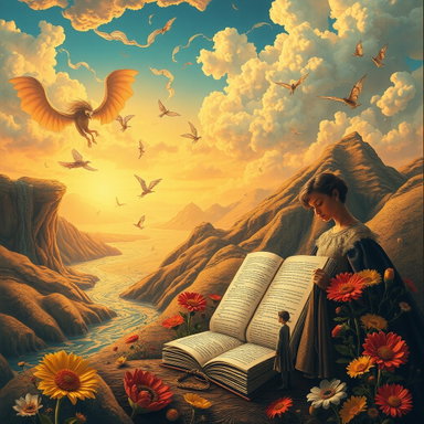Surreal Poetry Art: A Dreamlike Exploration of Metaphysics