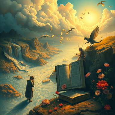 Surreal Poetry Art: A Dreamlike Exploration of Metaphysics