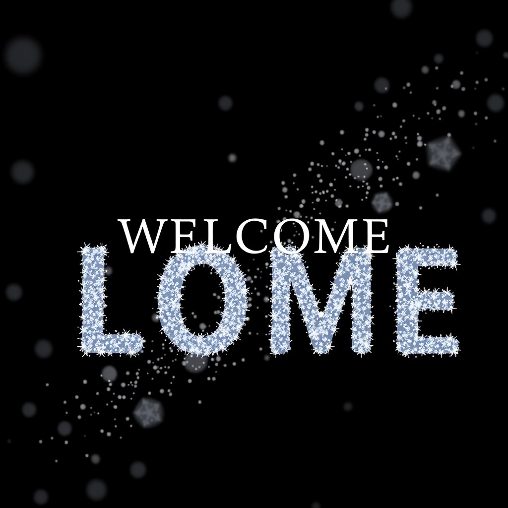 A captivating Discord server banner featuring the word 'WELCOME' in a bold, elegant font, set against a sleek black background