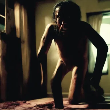 We watched a latish horror movie last night and it gave us chills.