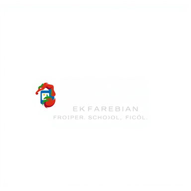 A logo design containing the text 'sscc kfardebian Classe de Seconde' with a clean and modern style, featuring the same colors and fonts as the original logo