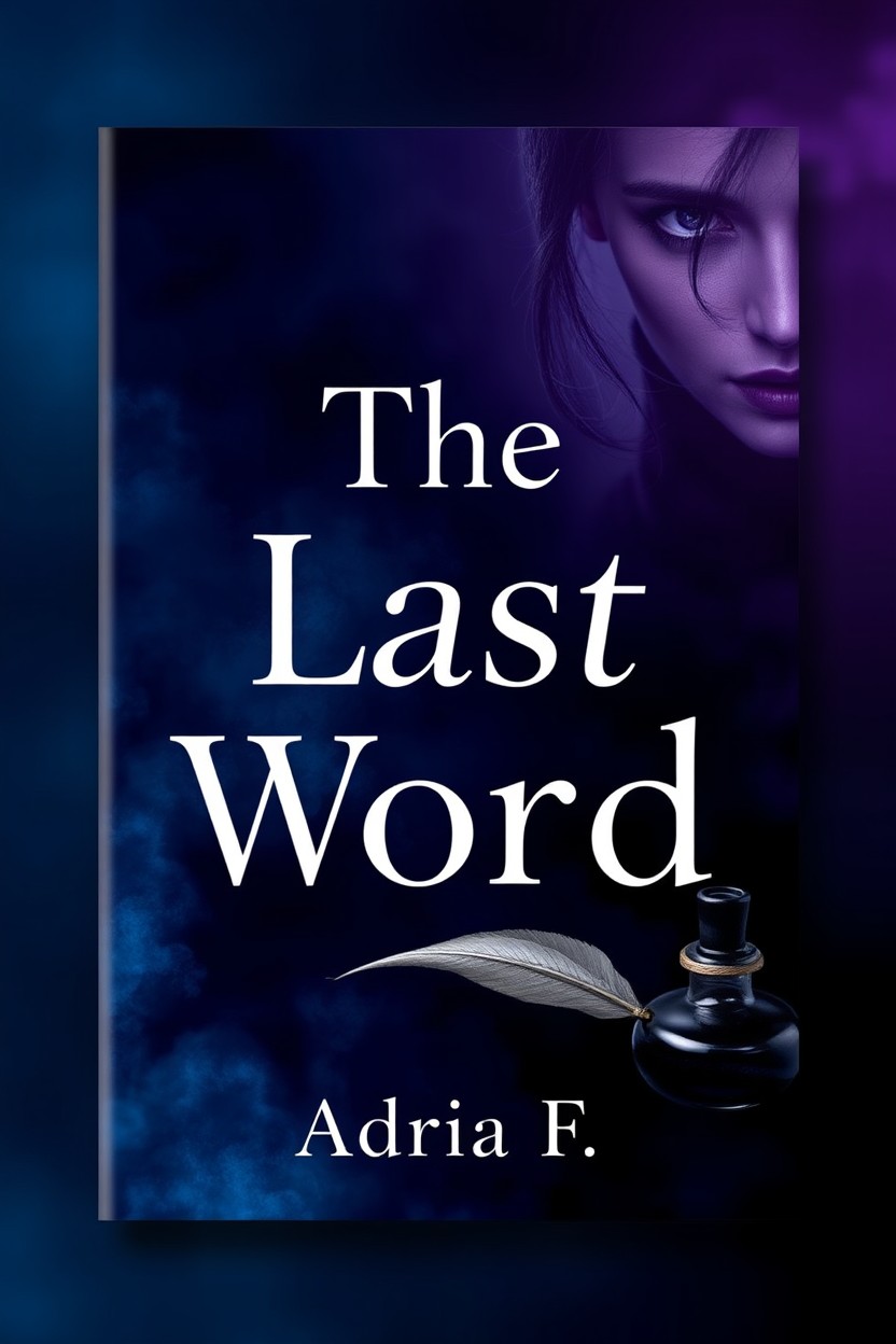 Create a book cover for 'The Last Word' by Adria F