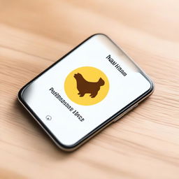 Generate an image of a smartphone with a notification on its screen. The notification is from a Legal Advocacy app, with its recognizable icon visible. The on-screen message should reference an ongoing legal proceeding about animal welfare.