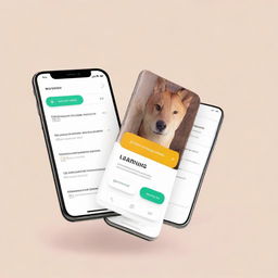 Generate an image of a smartphone screen displaying the 'Learn' section of a Legal Advocacy app. The section contains detailed educational content concerning animal welfare laws and legal proceedings.