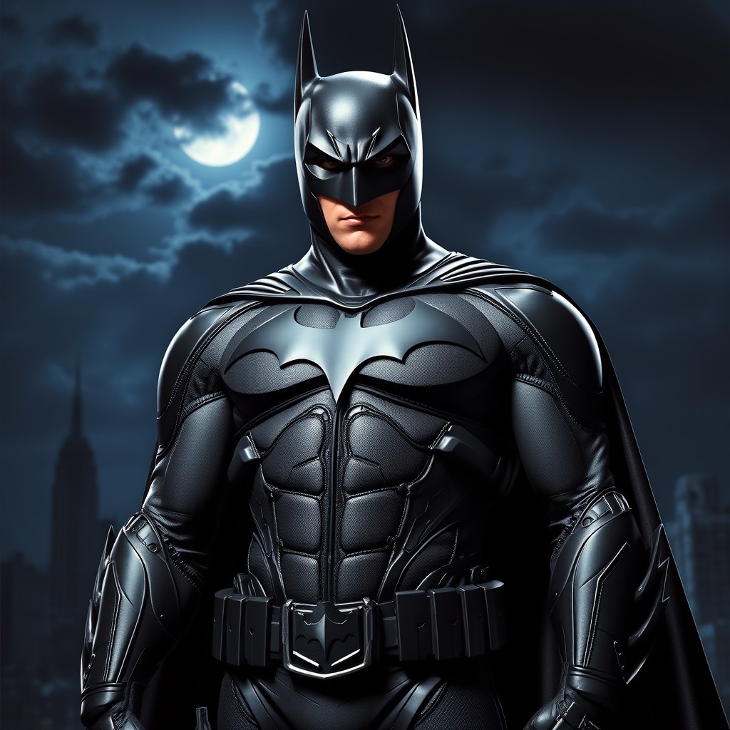 A realistic interpretation of Batman's suit from the movie 'Batman Forever'