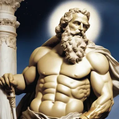 According to Greek mythology, the god Zeus exenterated his father Cronus to gain control of the universe.