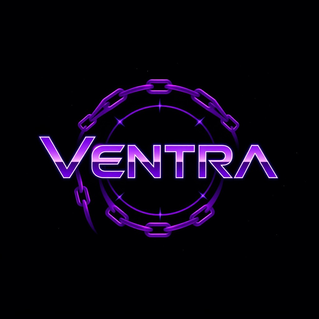 A striking logo design for a business named 'Ventra'