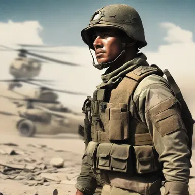 In the novel, the protagonist is a military man who goes through various challenges in war.