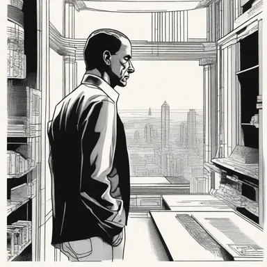 In the science fiction novel, the protagonist has a death wish due to his traumatic past.