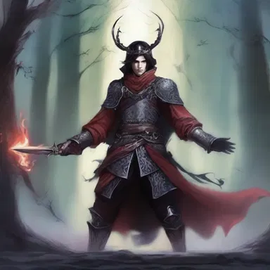 In the fantasy world, the cursed prince has a death wish as he believes it is the only way to break the curse.