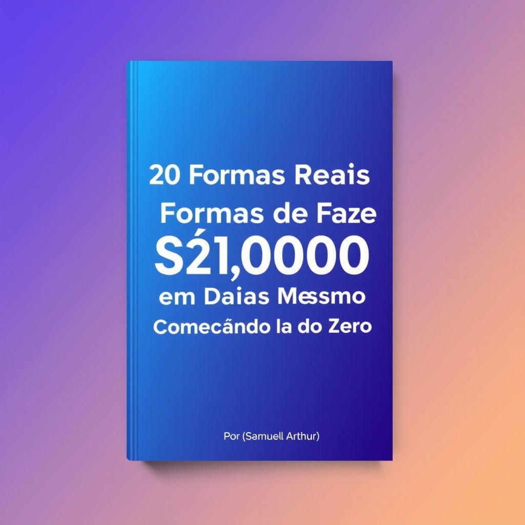 A minimalist e-book cover design with a clean and professional look