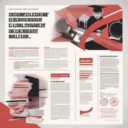 An engaging advertisement for the Central College of Modern Arts and Creative Technology, showcasing its offerings including Diploma in Graphics Design, Game Design, and Fine Arts against a backdrop of creative and modern aesthetics