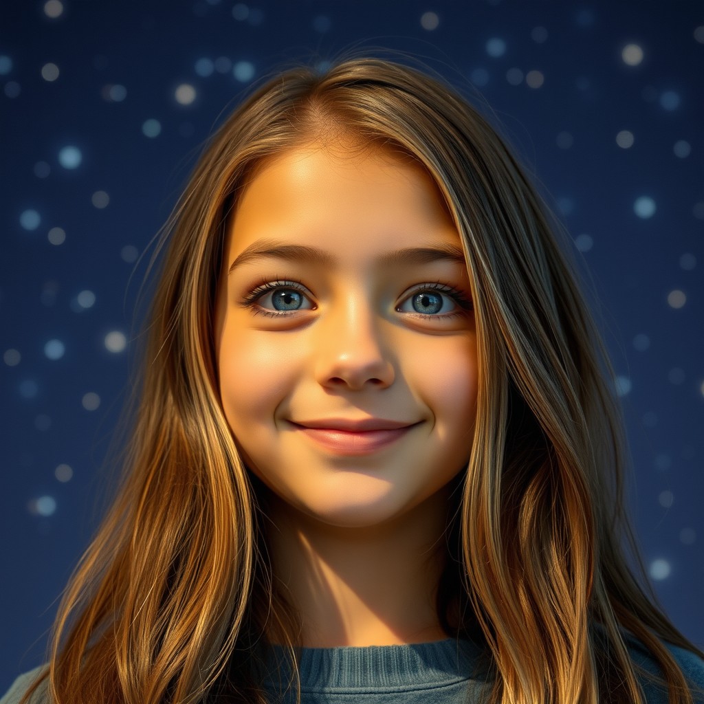 A night sky background filled with tiny stars twinkling brightly, showcasing a serene and enchanting atmosphere