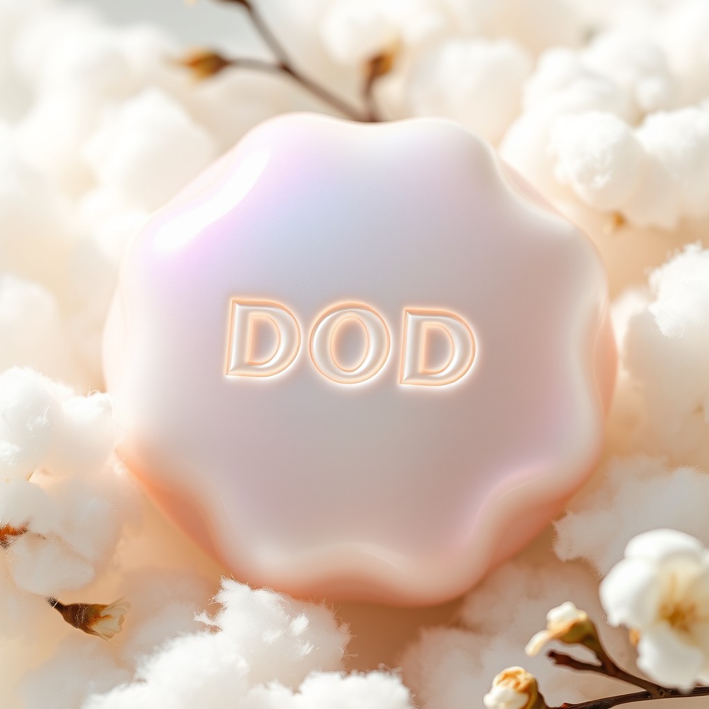 A futuristic soap named 'DOD' designed to care for and scent sensitive and delicate skin without the need for rinsing