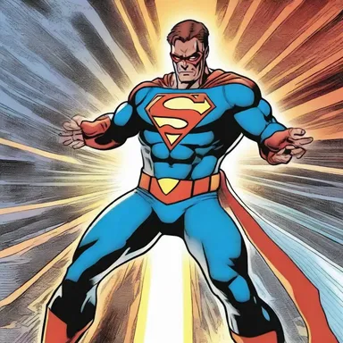 In the comic book, the superhero's oculus dexter emitted a powerful laser beam.