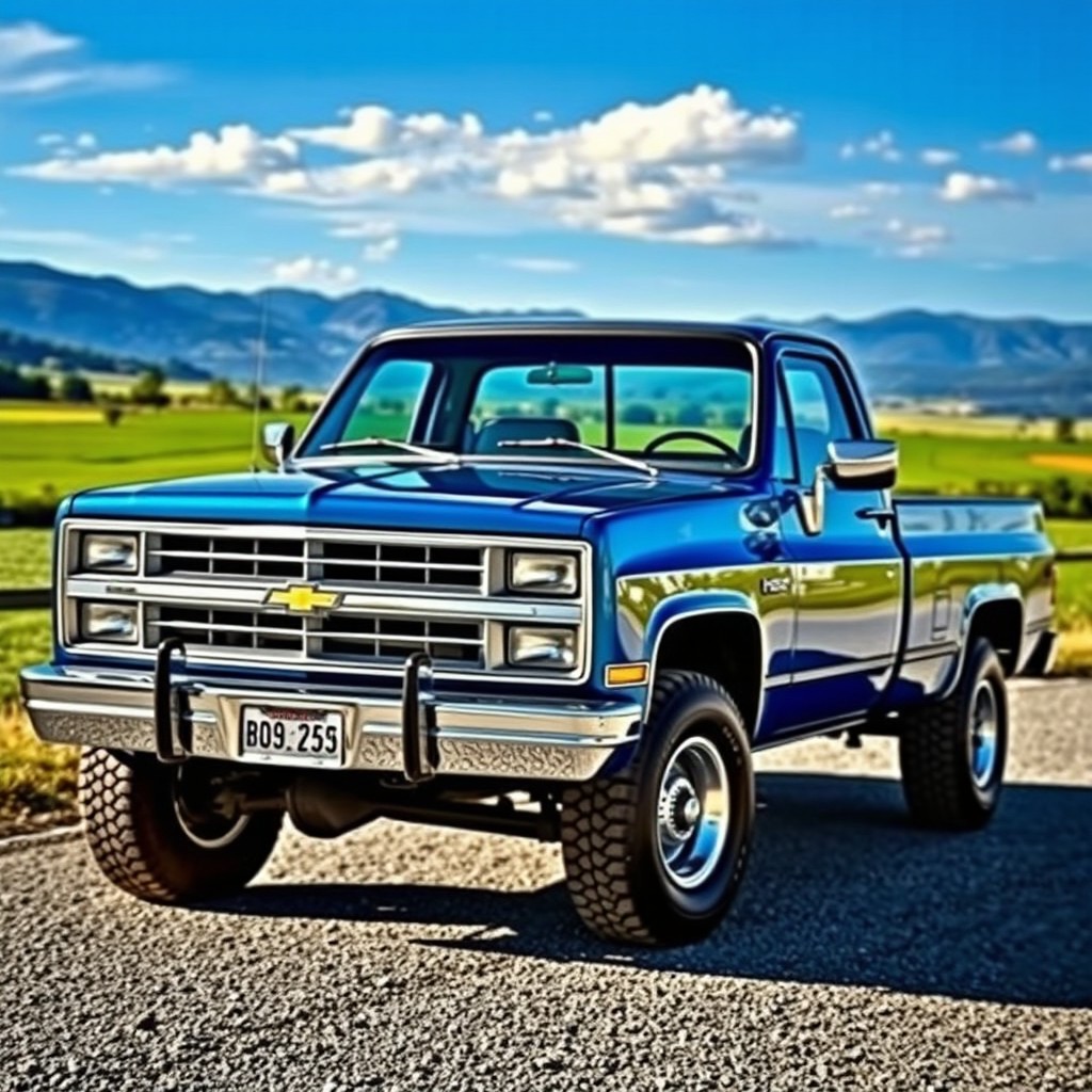 A classic Chevrolet D20 from 1994, showcasing its iconic design and rugged aesthetic