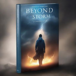 This is a high-quality book cover for a collection of inspiring stories titled 'Beyond the Storm'