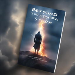 This is a high-quality book cover for a collection of inspiring stories titled 'Beyond the Storm'