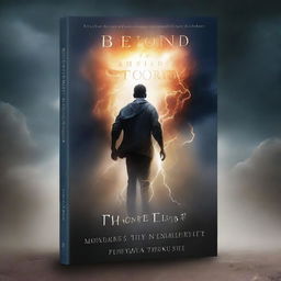 This is a high-quality book cover for a collection of inspiring stories titled 'Beyond the Storm'