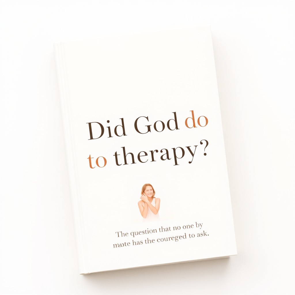 A modern, minimalist book cover featuring a soothing palette of light, earthy tones such as white, cream, light brown, and soft terracotta