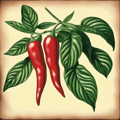 In the magical land of Zephyria, the hot pepper was a rare plant that granted immense power to those who consumed it.
