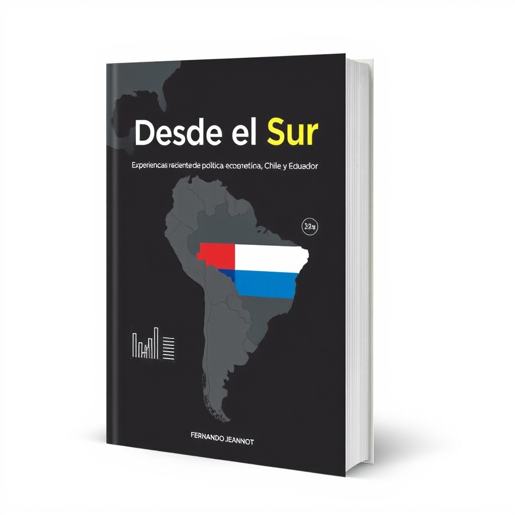 A sober yet contemporary book cover titled 'Desde el Sur