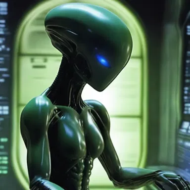In the science fiction novel, the alien's presence was revealed imperceptibly through small, subtle clues and hints.