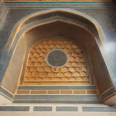 In Islamic architecture, the dome of the Rock in Jerusalem features geometric patterns, including beautiful obtuse-angled triangles.