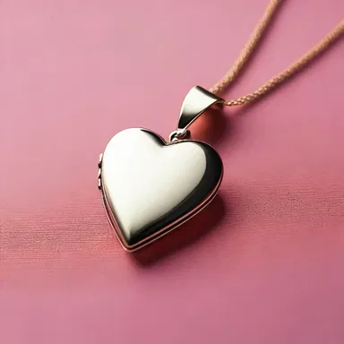 Adorning a romantic love letter, a heart-shaped locket can be made with the shape of an obtuse-angled triangle, symbolizing love that knows no bounds.