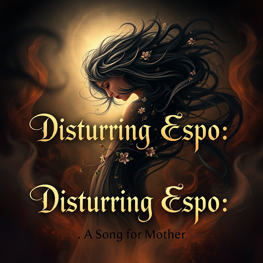 An album cover for a rock song titled 'Disturbing Espo: A Song for Mother'