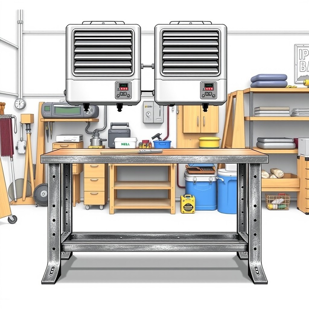 A detailed illustration of a simple stand made of angle bar steel, featuring a design that is twice its original length