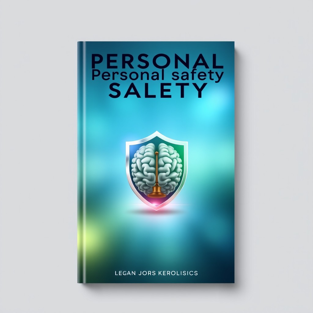 A striking book cover design for 'Personal Safety: Legal and Psychological Aspects'