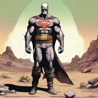 In the comic book series, the superhero's arch-nemesis transformed the once fertile lands into a barren wasteland.