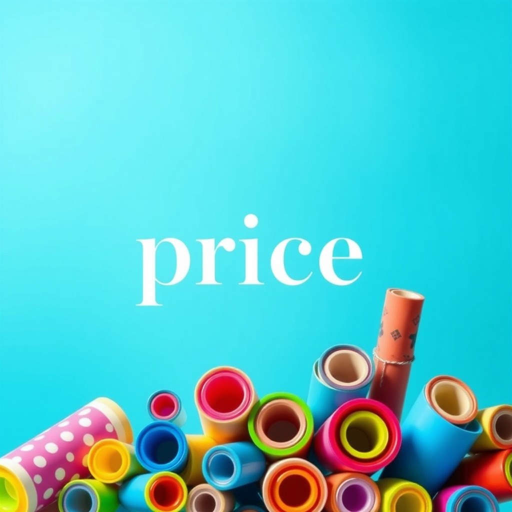 An artwork featuring an aqua blue background, dominated by a smooth gradient