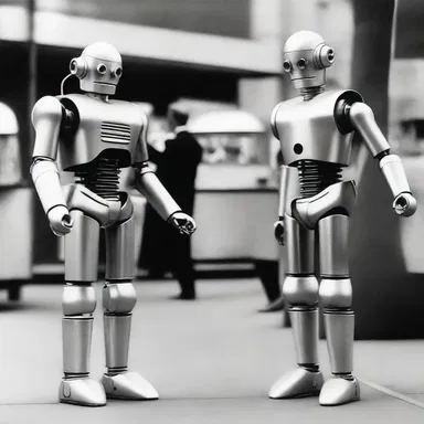 In the distant future, parented robots were a common sight.