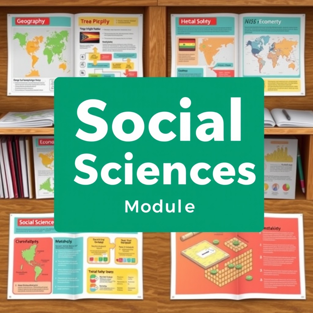 An educational module covering the topic of Social Sciences (IPS) for students